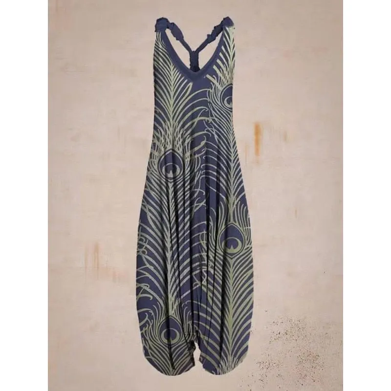 Funki Buys | Pants | Women's Casual Loose Romper Jumpsuit