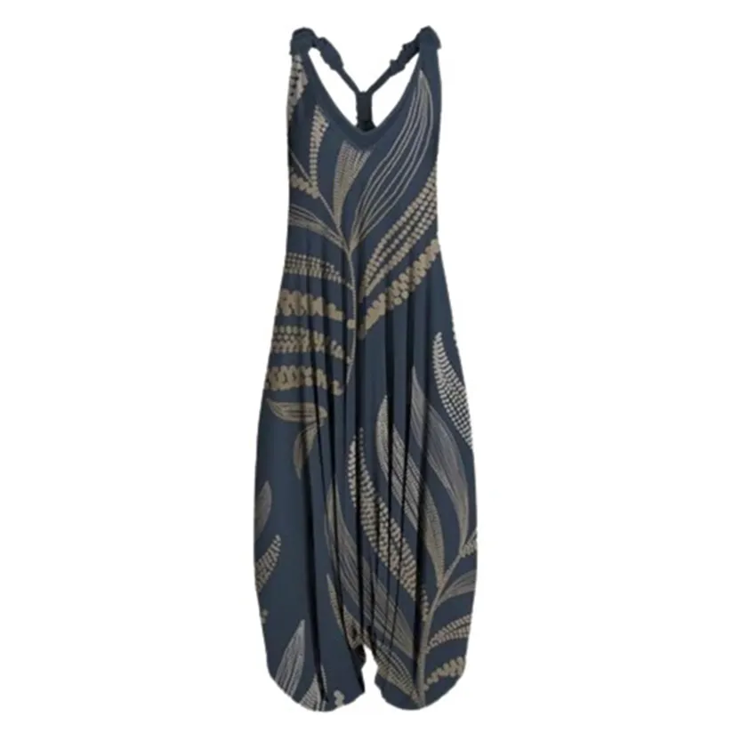 Funki Buys | Pants | Women's Casual Loose Romper Jumpsuit