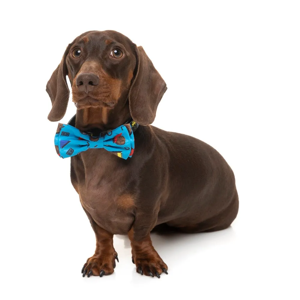 FuzzYard Pet Bow Tie (Kings of Gold School)