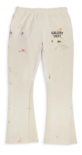 Gallery Dept. 'Cream' Painter Flare Sweatpants