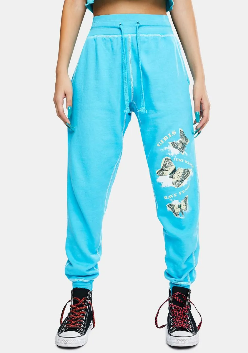 Girls Just Wanna Have Funds Sweatpants