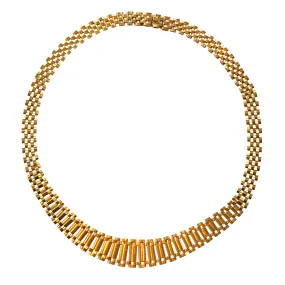 Graduated Link Collar Necklace