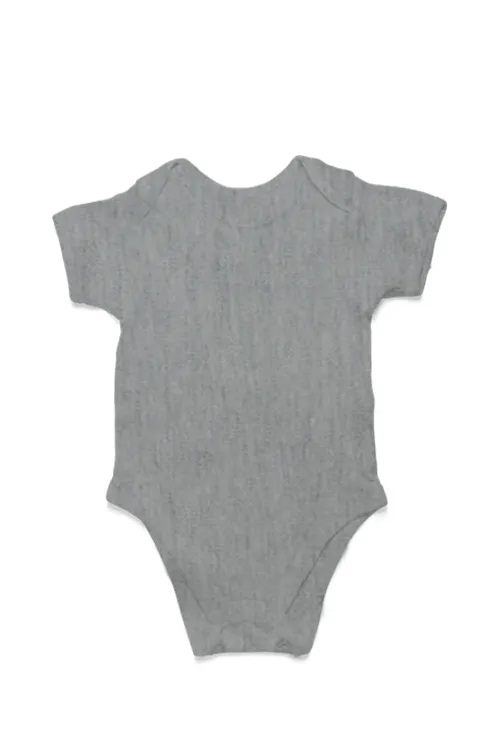 Grey Melange Romper for kids