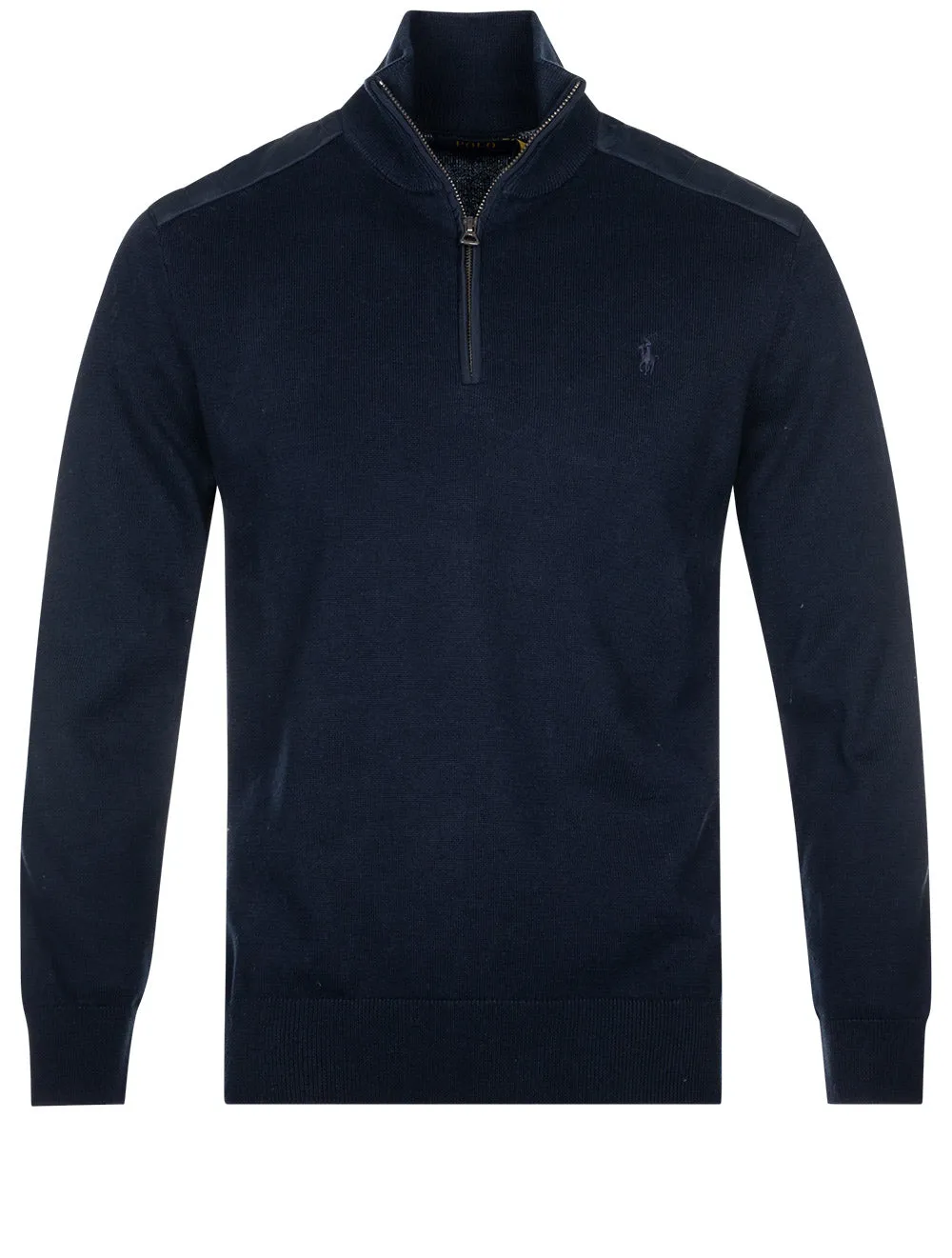 Half Zip Hybrid Pullover Cruise Navy