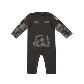 Infant Georgia Tech Yellow Jackets Ripcord Romper