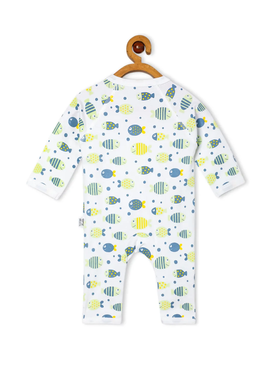 Jabla Style Infant Romper Combo of 2-Fishy Fish-Submarine Ride