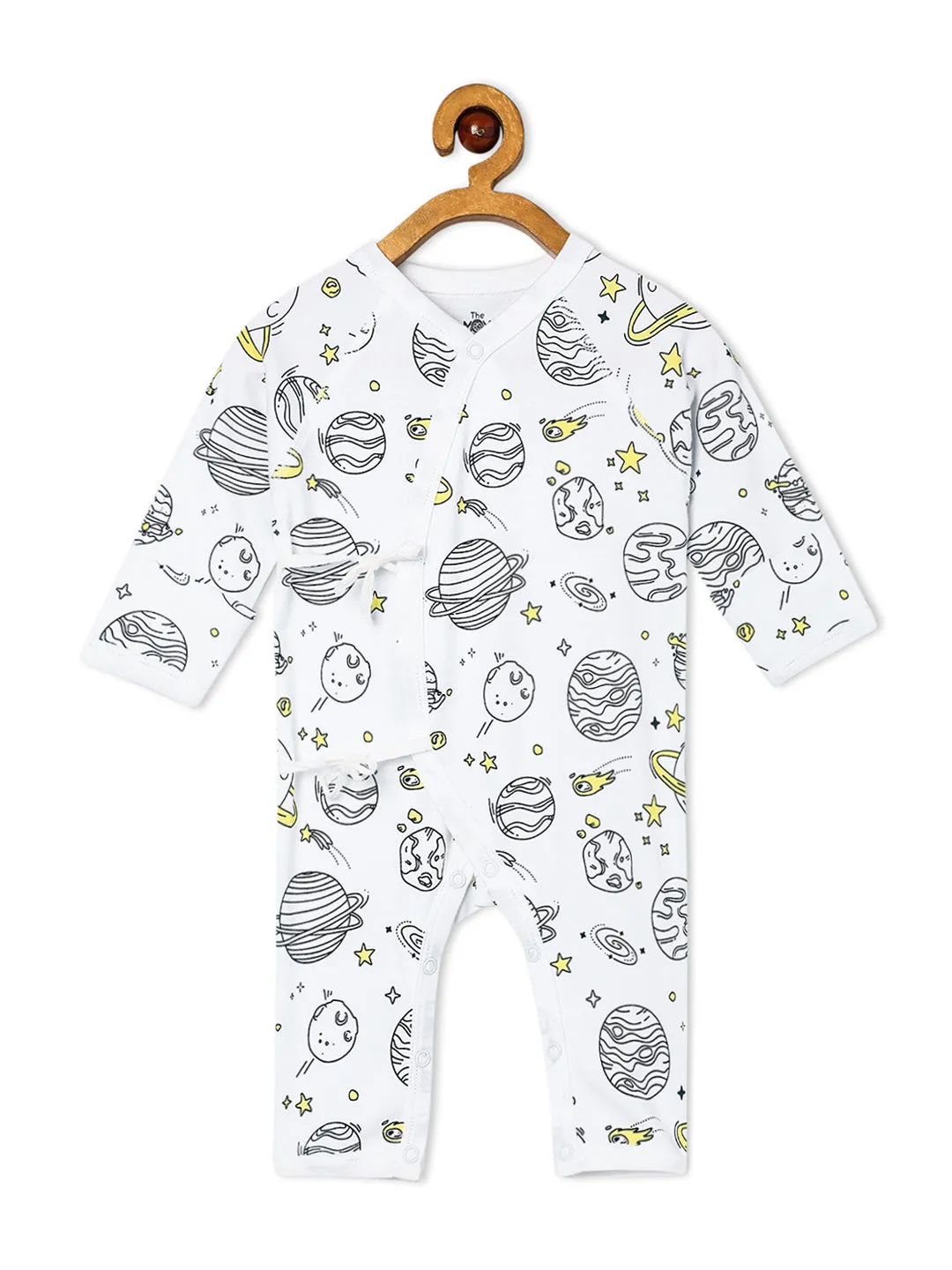 Jabla Style Infant Romper Combo of 3-Planet World-Submarine Ride-Tour to the Space