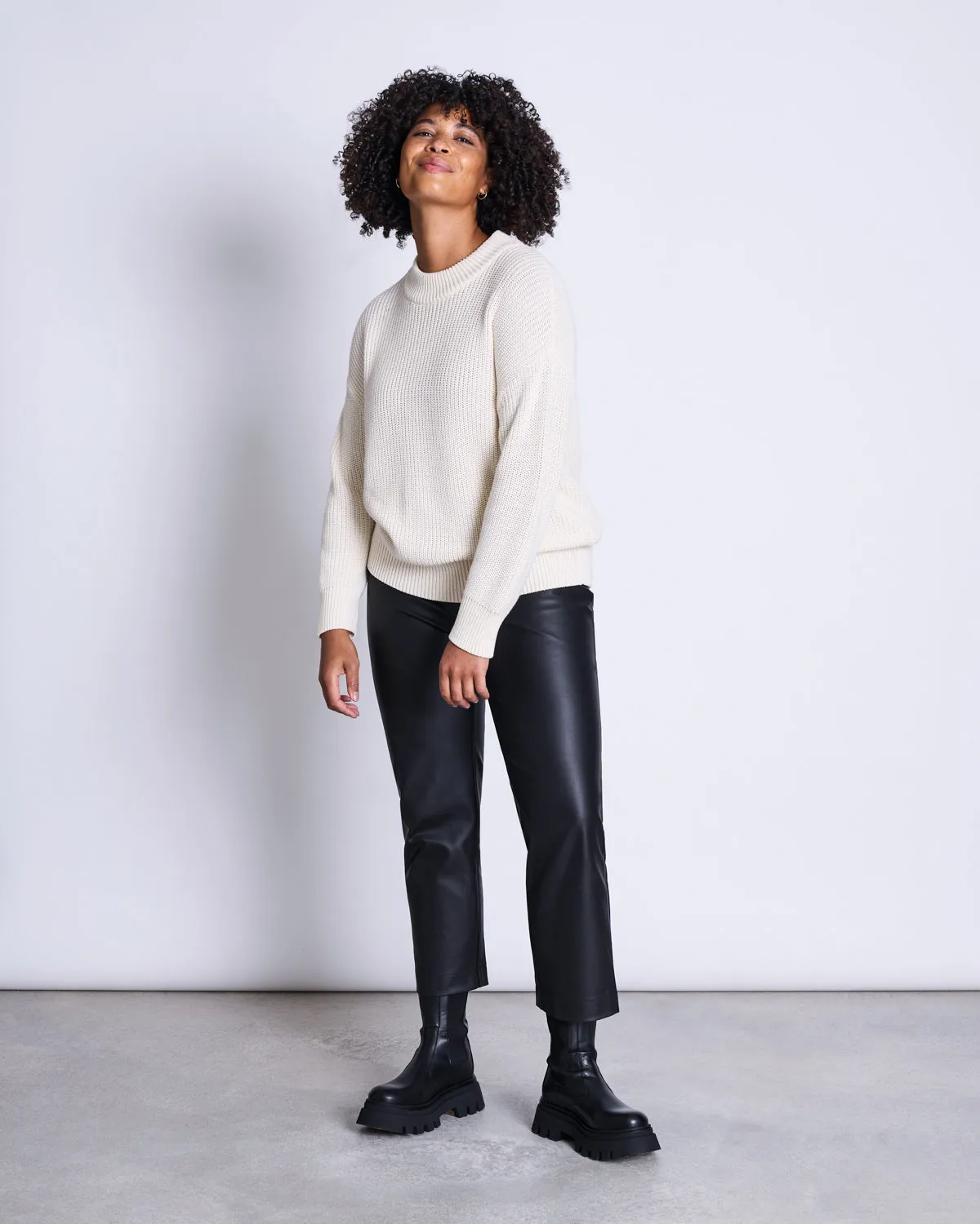 JAN 'N JUNE Soho jumper off white women