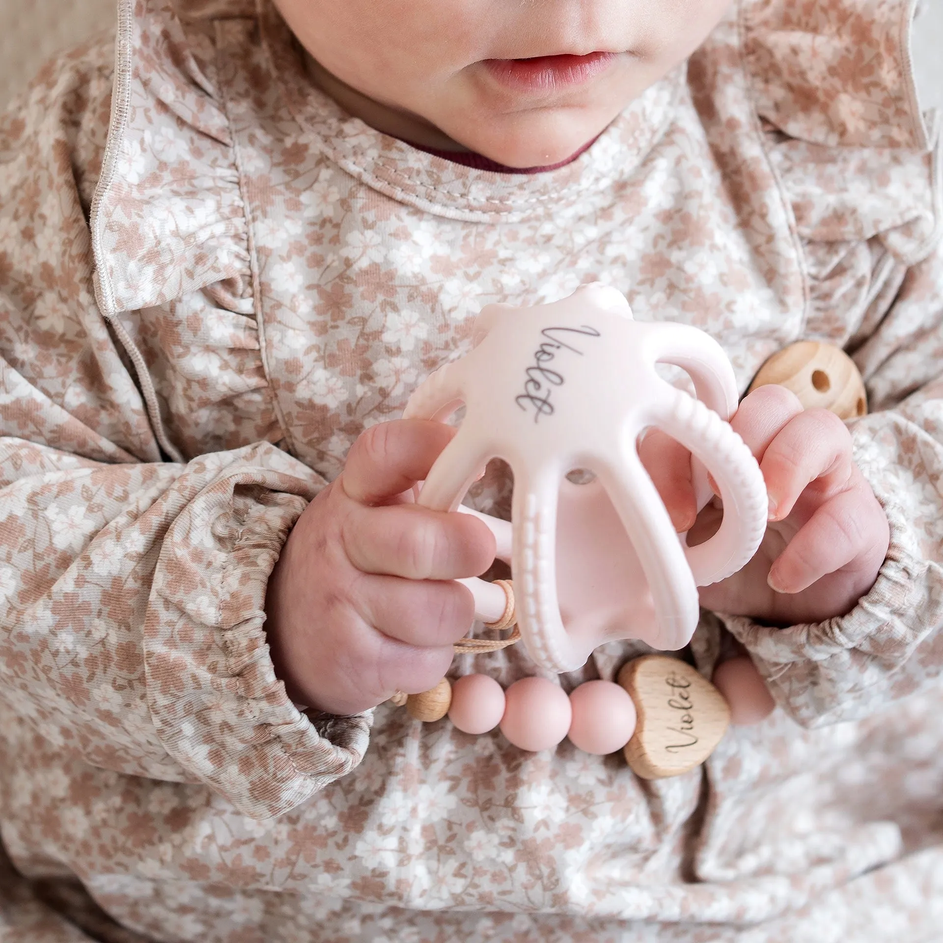 JBØRN Organic Cotton Baby Girl Floral Dress