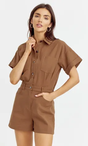 Jonas Twill Romper