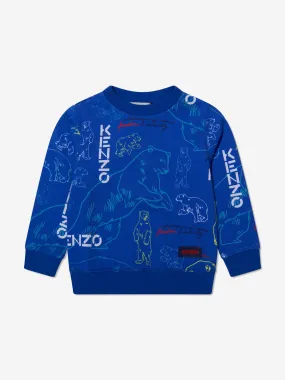 KENZO Boys Polar Bear Sweatshirt