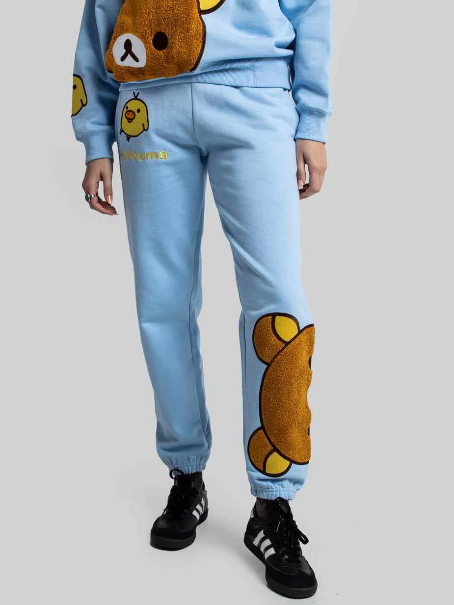 Kiiroitori and Rilakkuma Sky Sweatpants