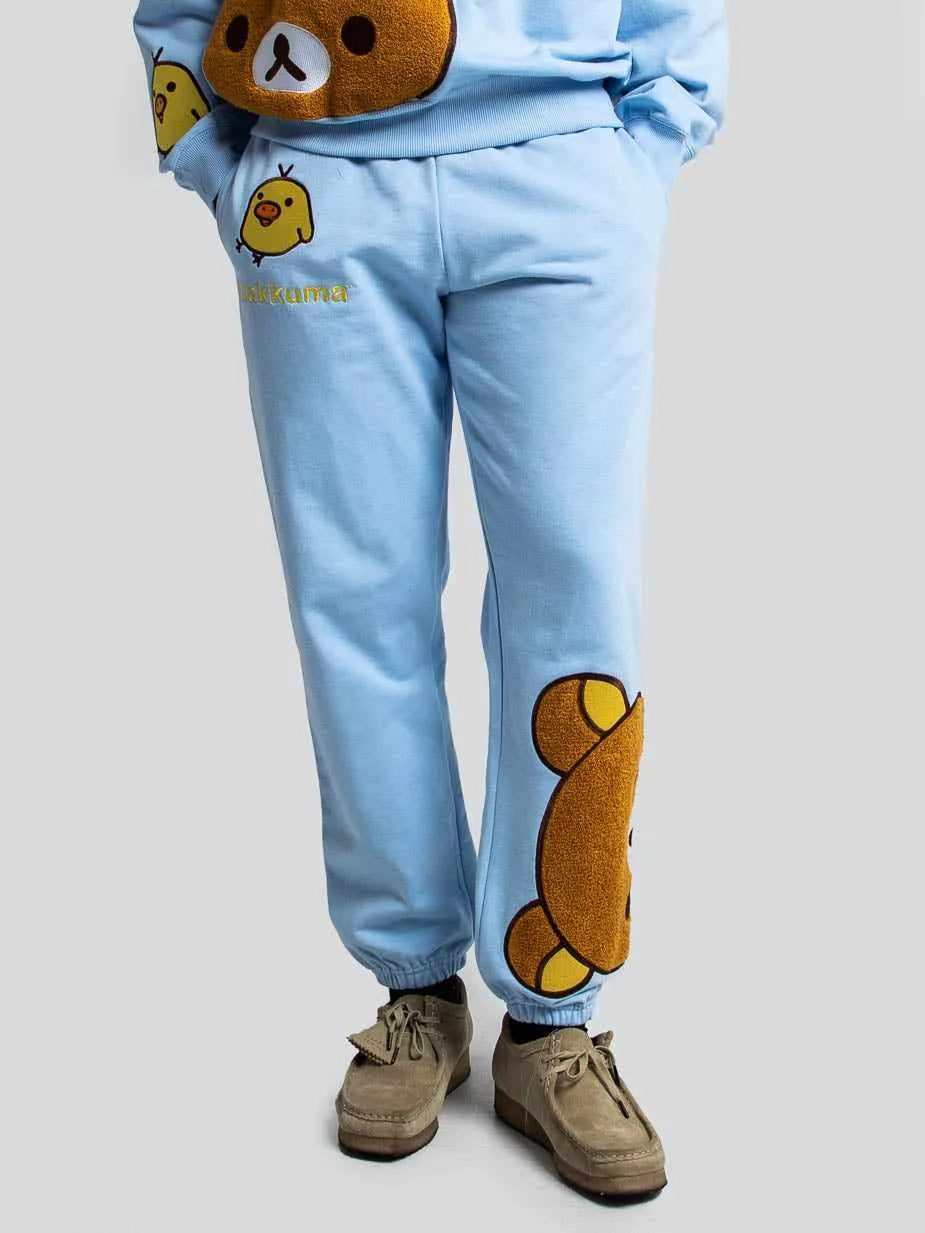 Kiiroitori and Rilakkuma Sky Sweatpants