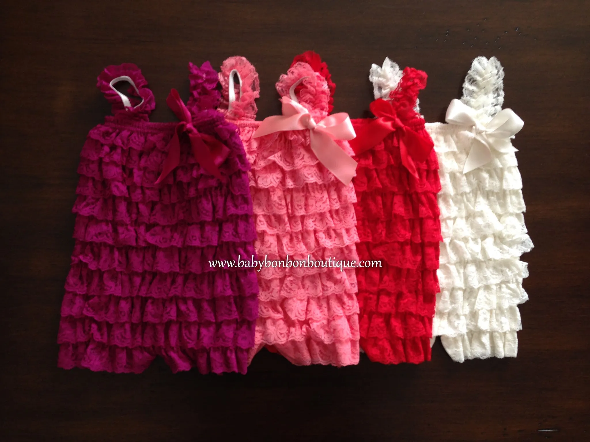 Lace Baby Romper, Smash Cake Romper