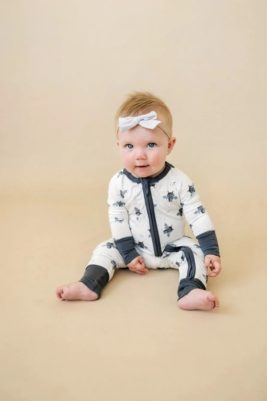 Little Joy Co. Zippy Romper - Batty for Bedtime