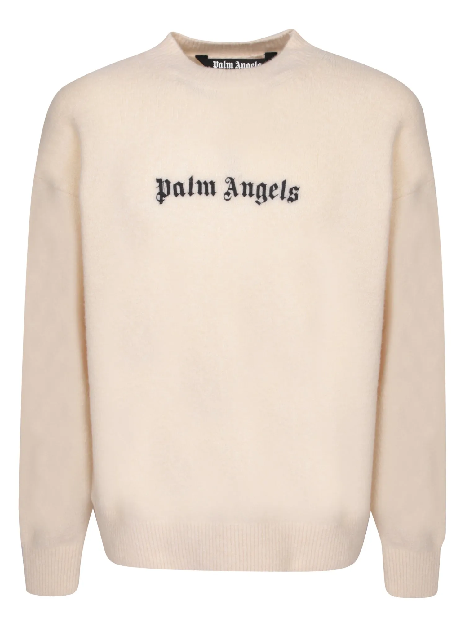 Logo white pullover