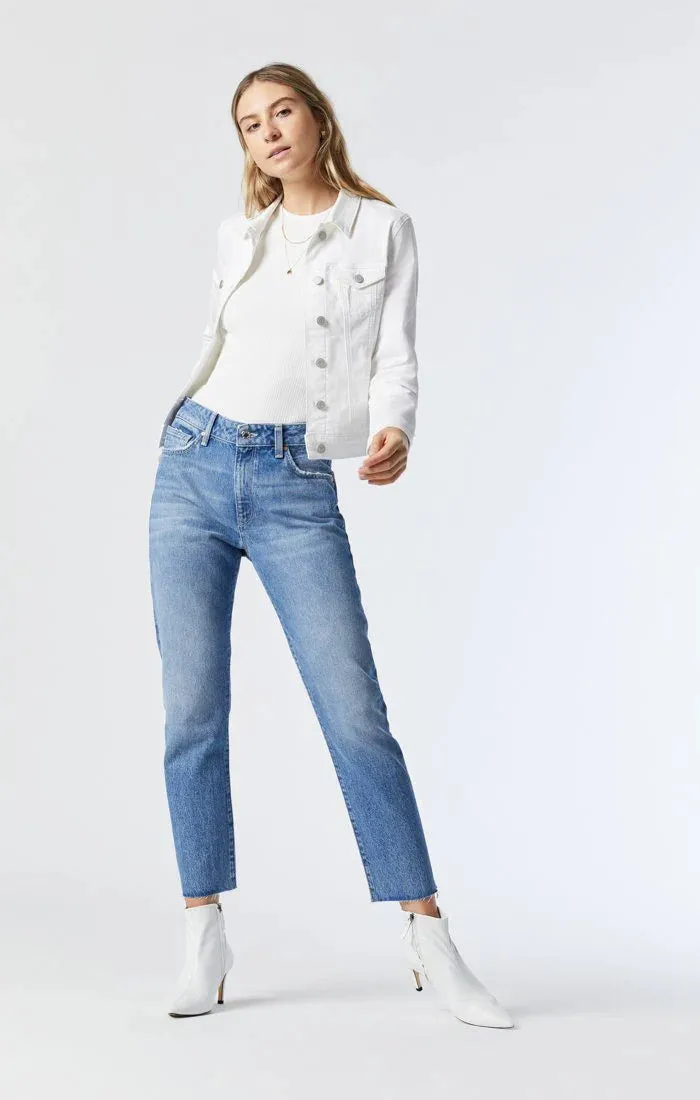 Mavi Jeans Samantha Double SuperSoft White Denim Jacket