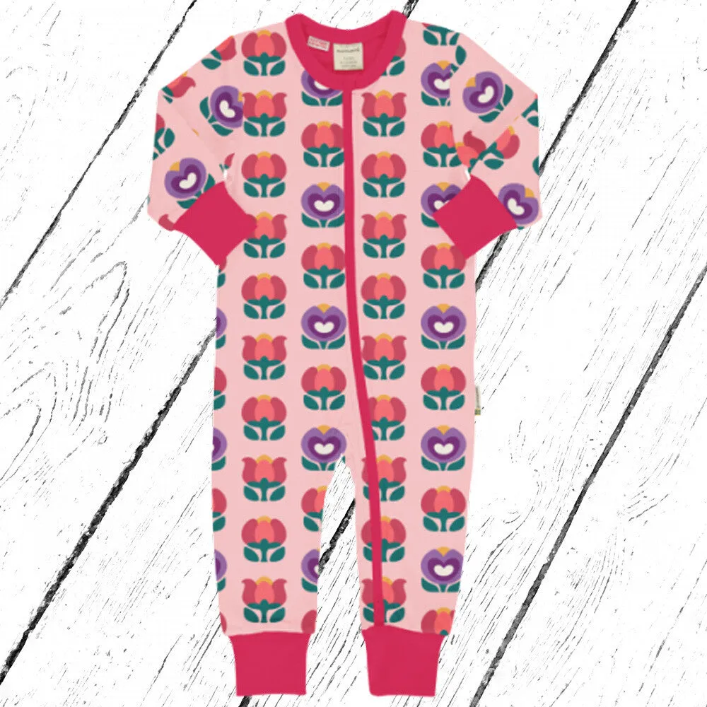 Maxomorra Overall Rompersuit PICNIC TULIP