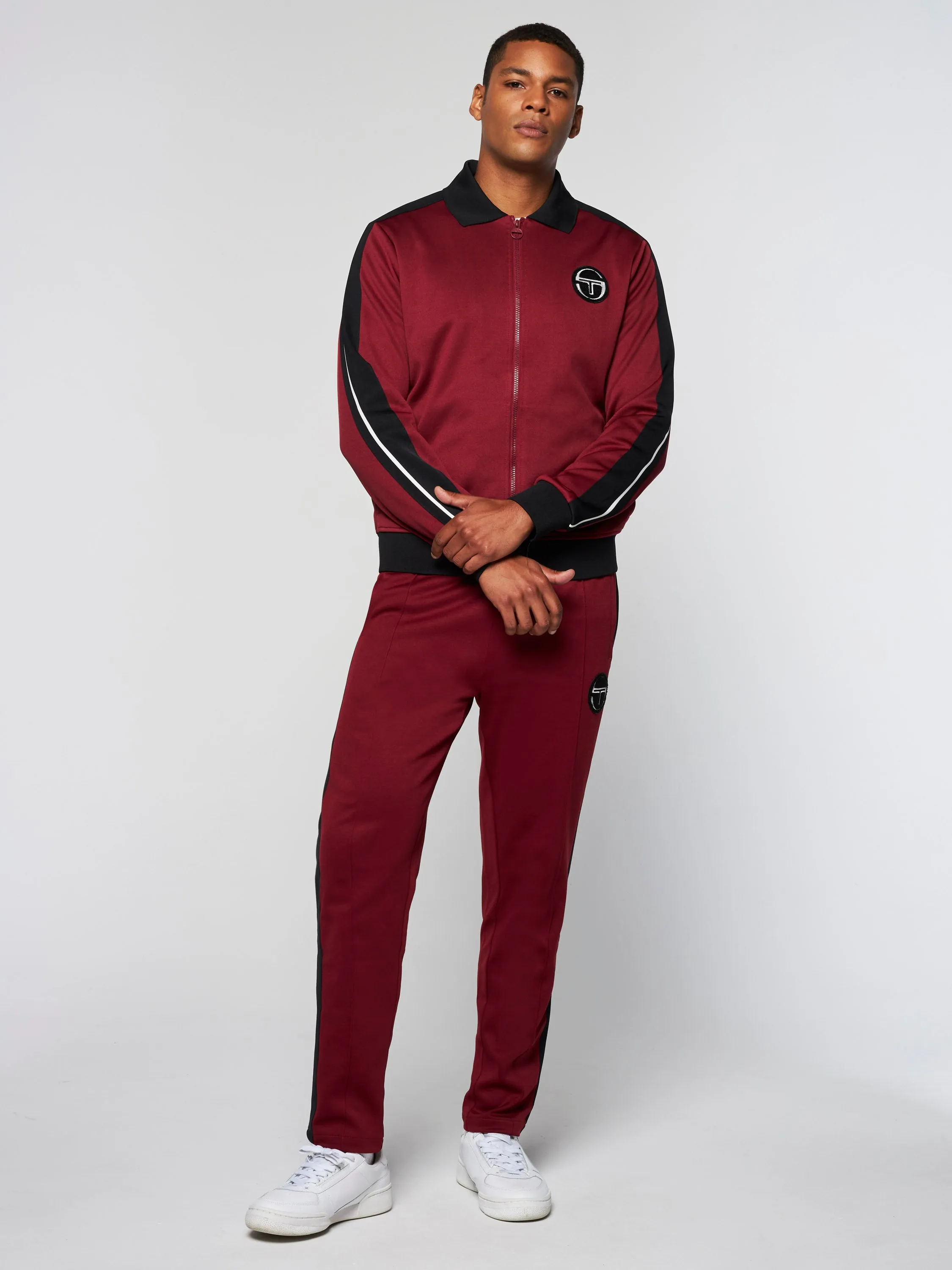 Monte Track Jacket Archivio- Merlot