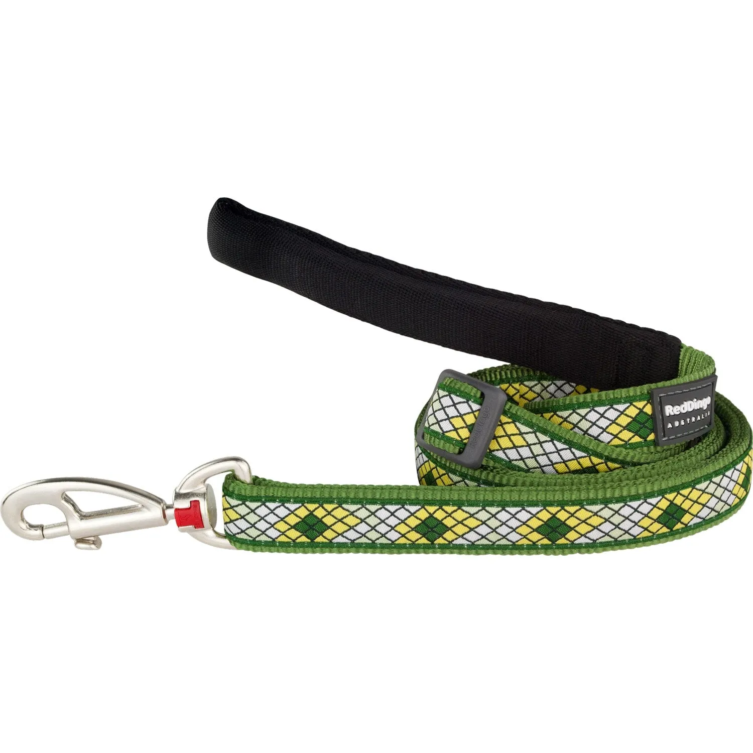 Monty Green Leash 12mm (1/2" Wide - 4-6' Length)