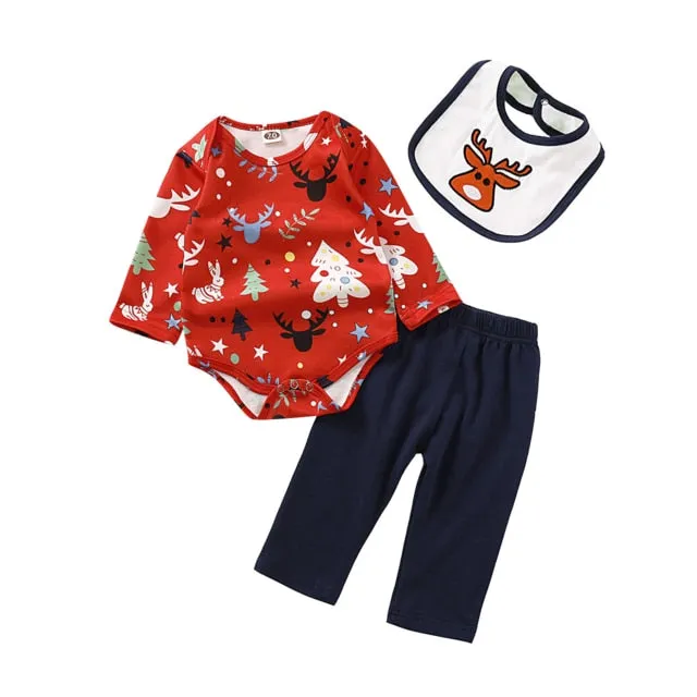 Newborn Baby Winter Theme Baby Clothes