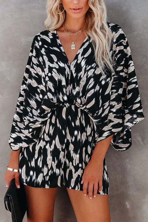 Next Vacay Printed Romper - 2 Colors