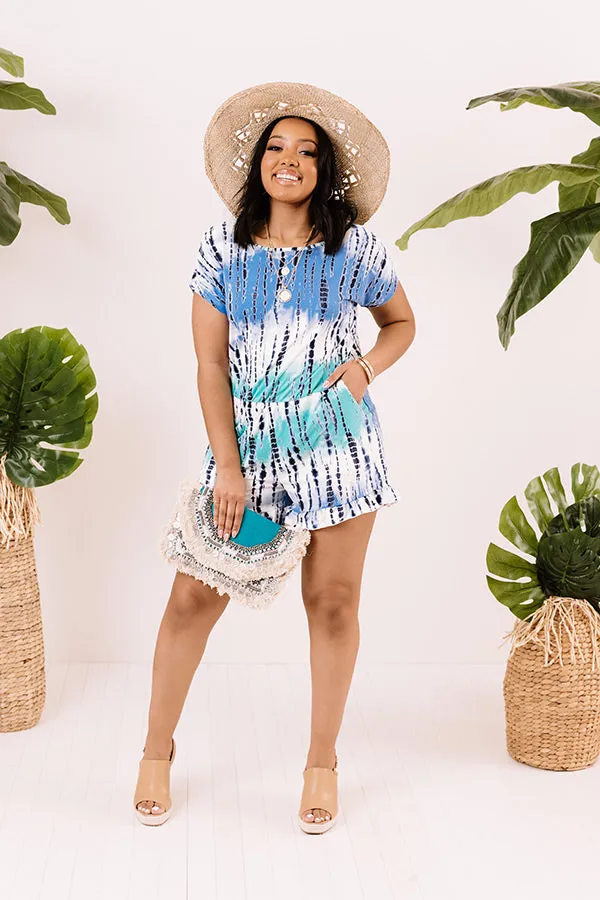 Ocean Overlook Tie Dye Romper