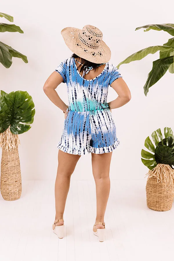 Ocean Overlook Tie Dye Romper