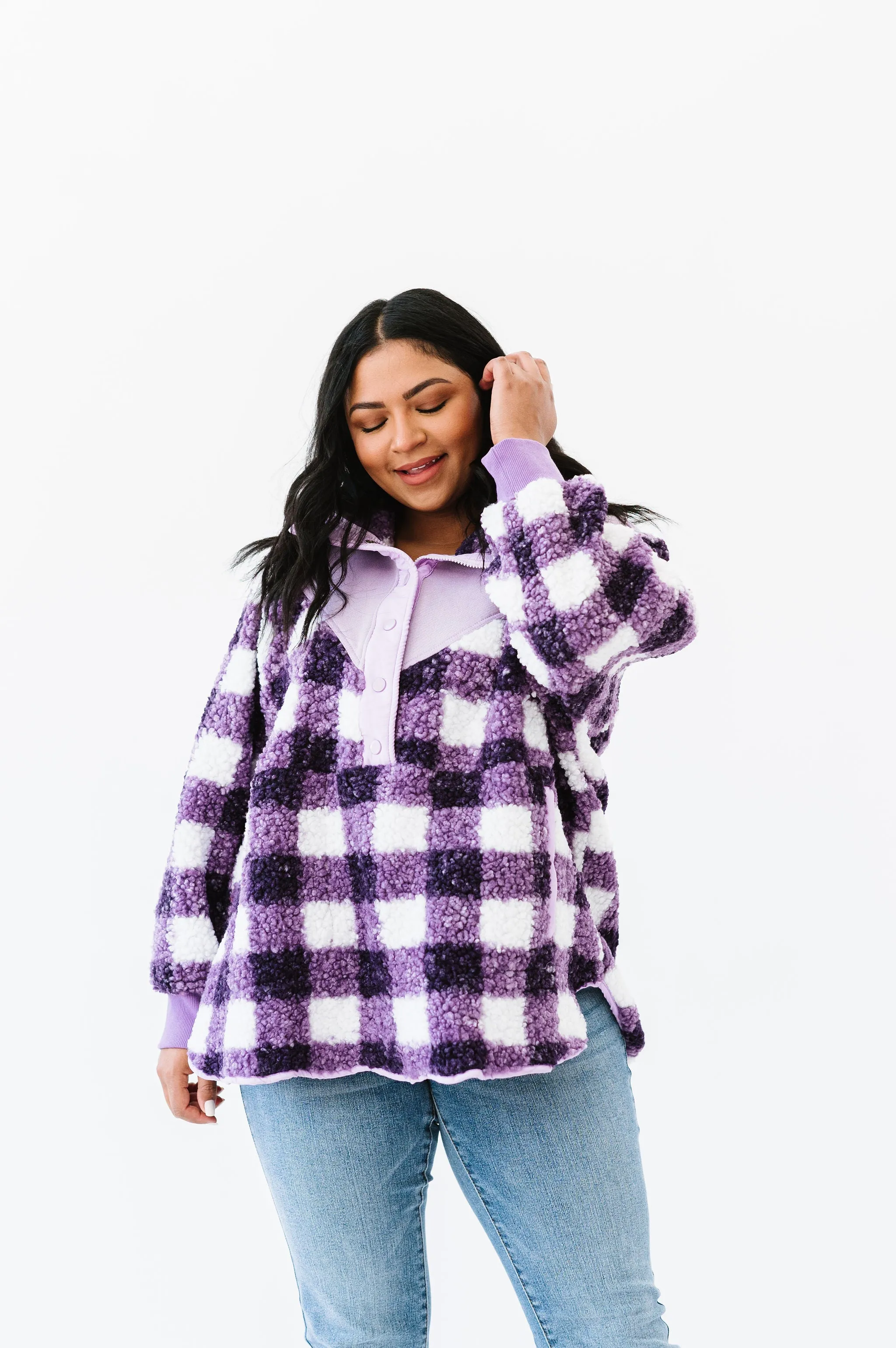 On The Move Faux Fur Pullover