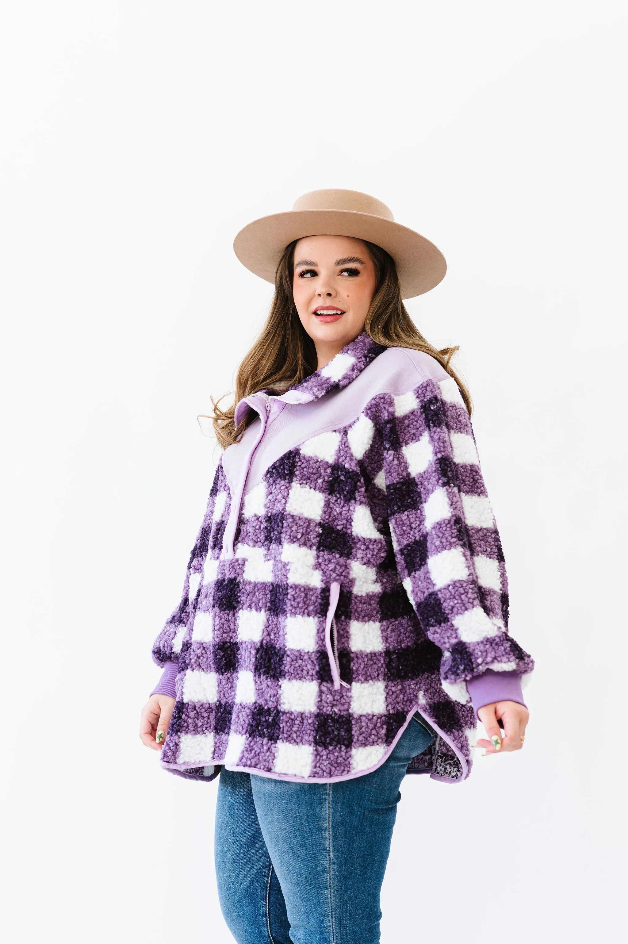 On The Move Faux Fur Pullover