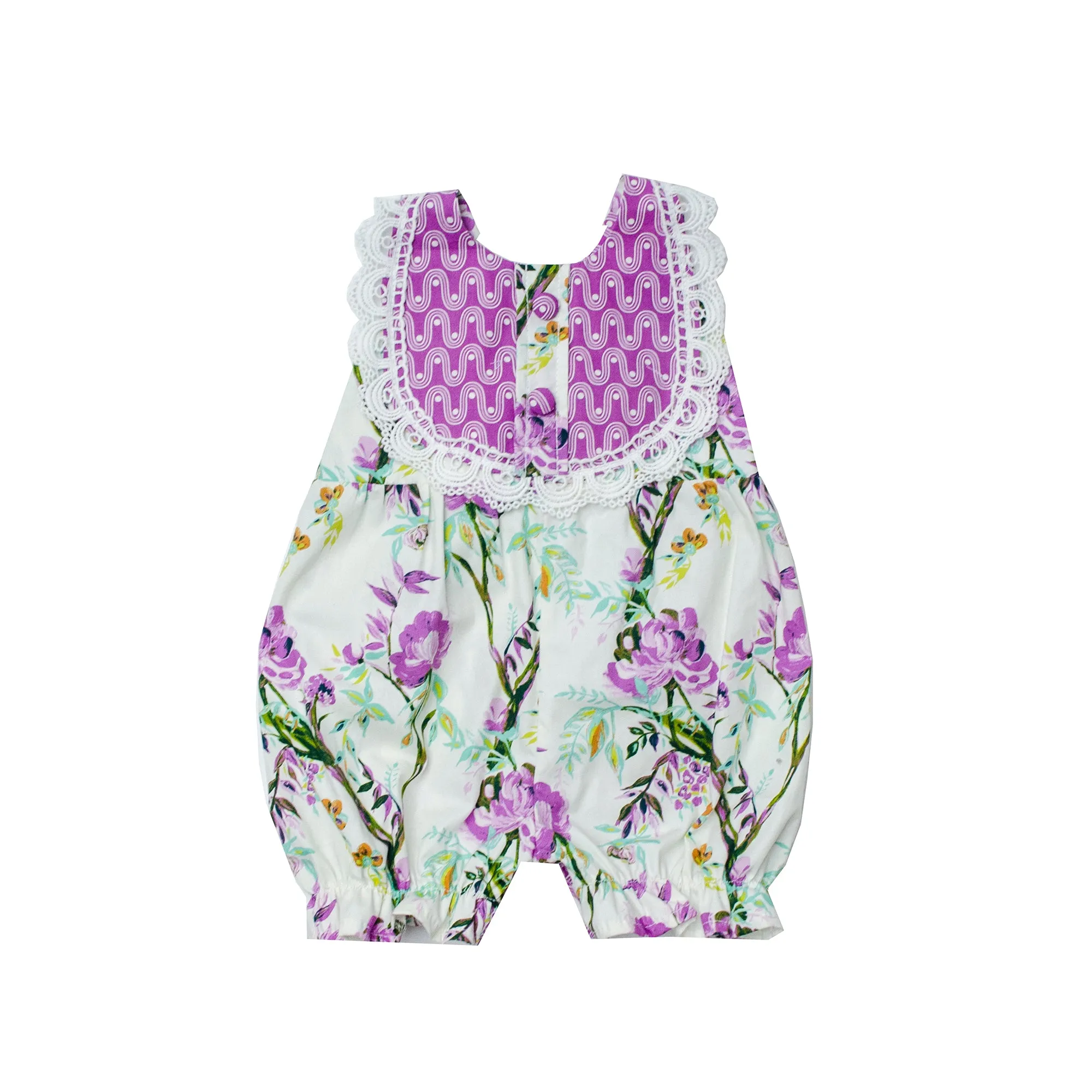 Orchid Garden Romper