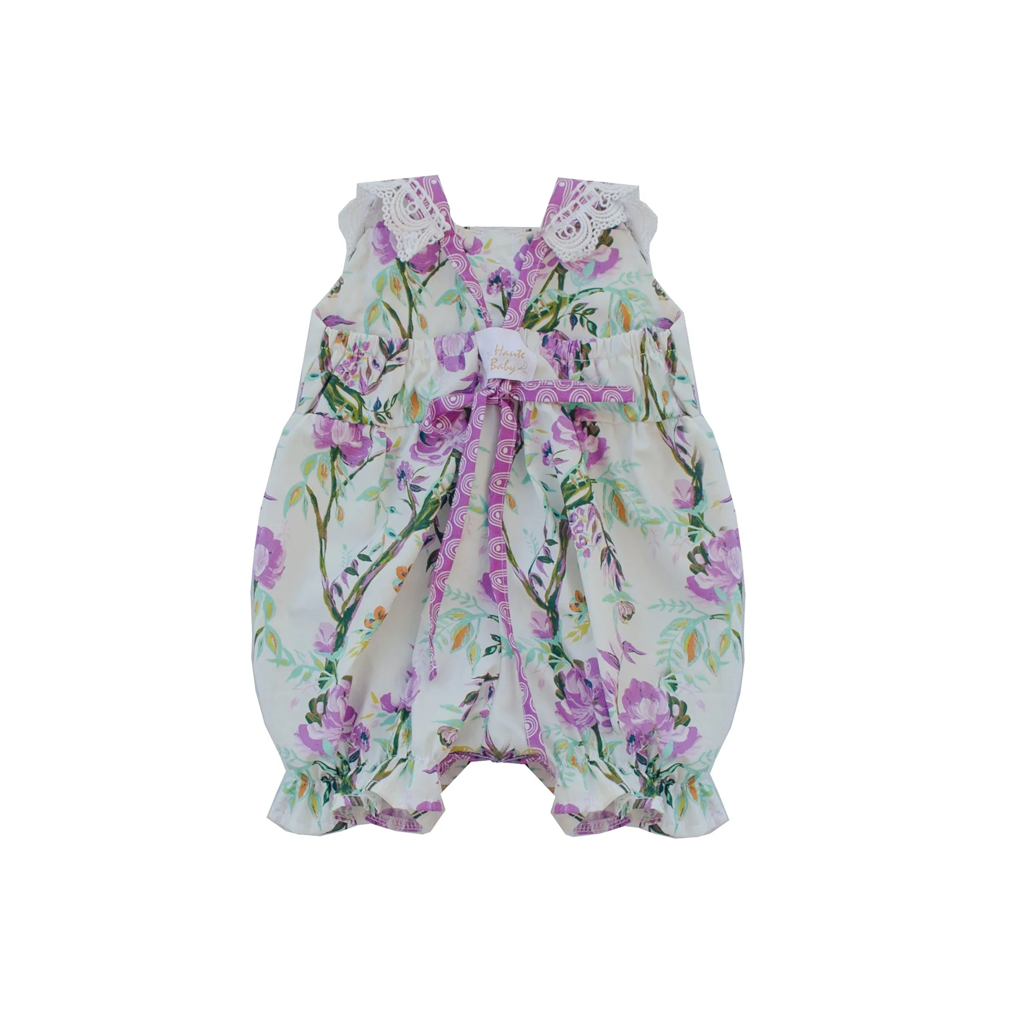 Orchid Garden Romper