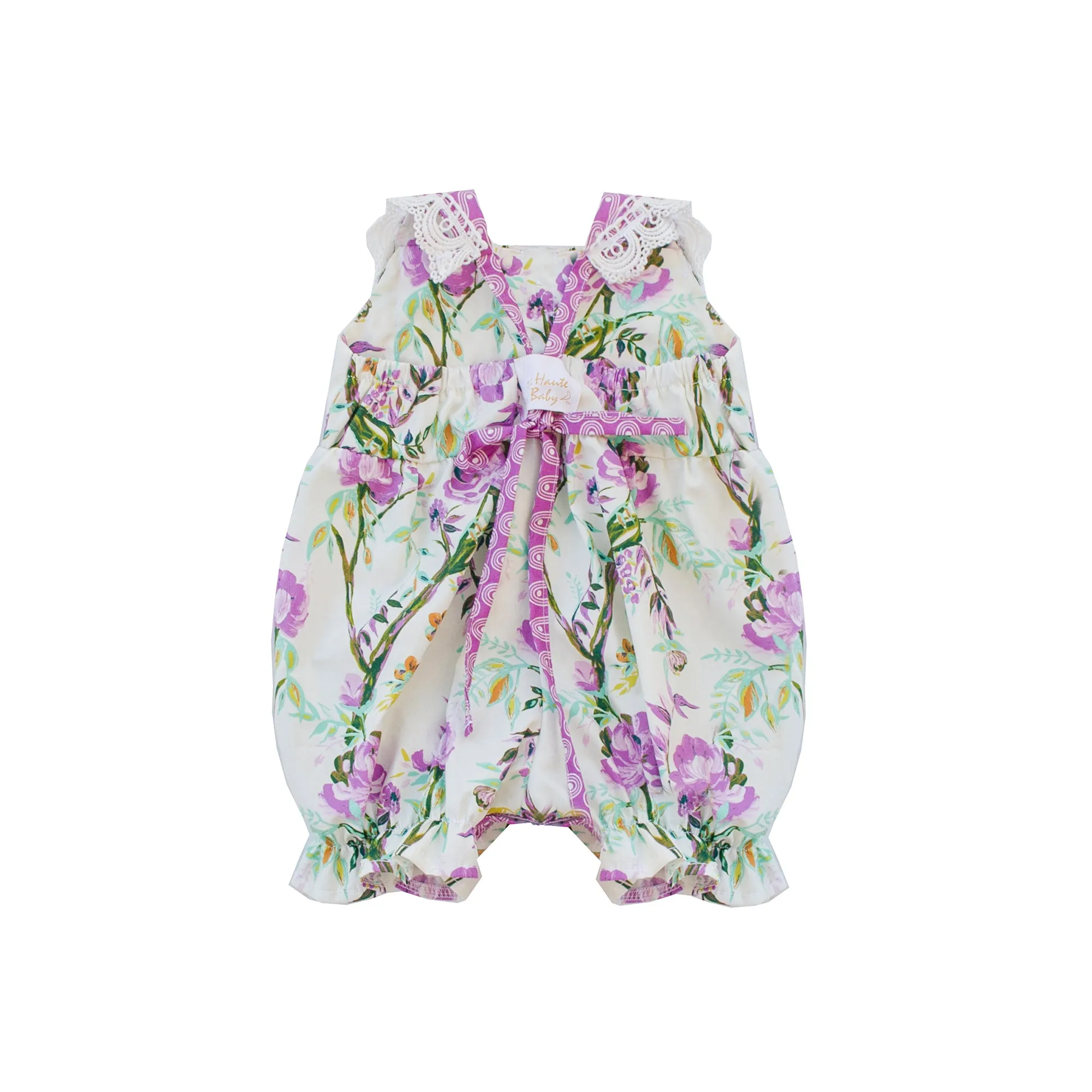 Orchid Garden Romper