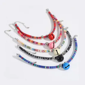 PAWS ASIA Manufacturers Luxury Personalized Necklace Cat Collar With Bell