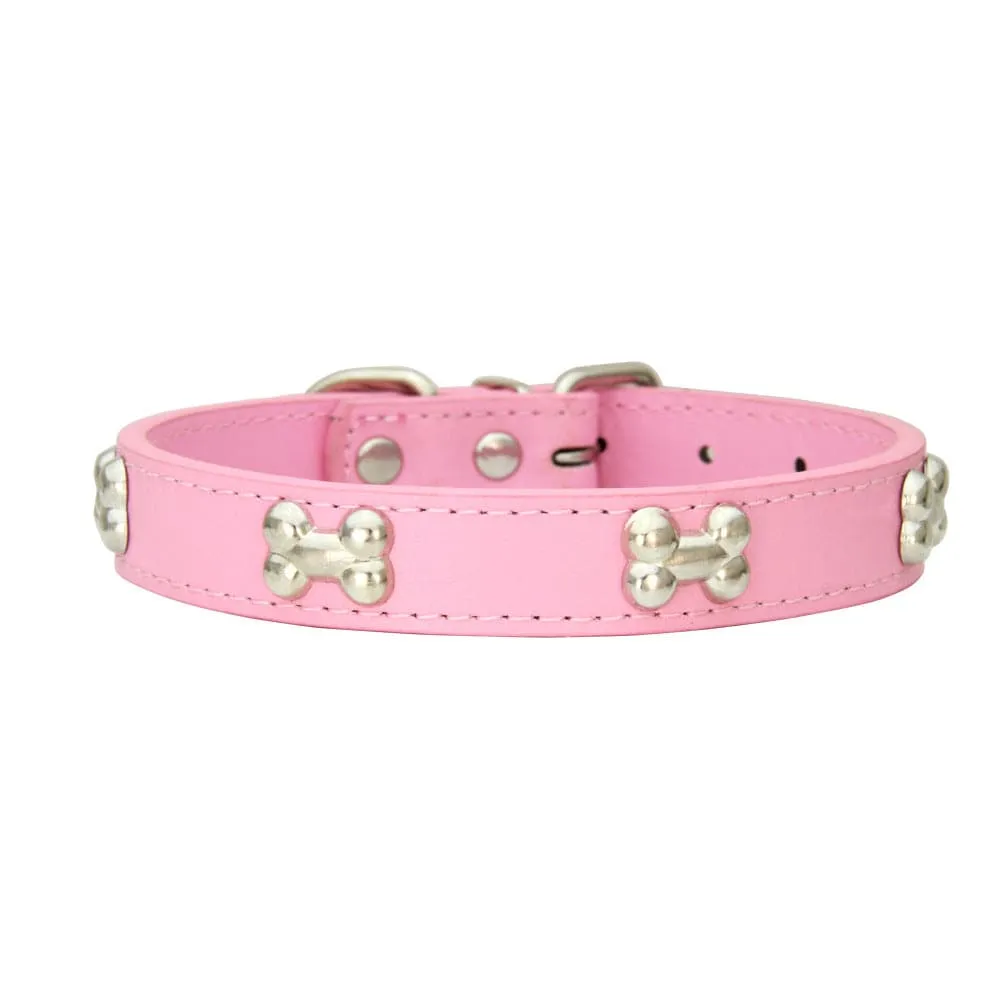 Product Pet Supplies Collar PU Leather Dog Leash Accessories