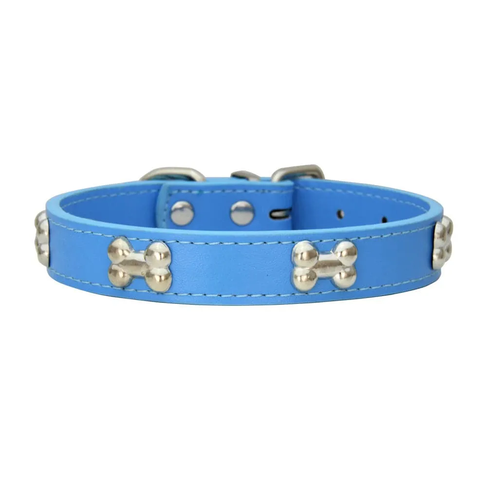 Product Pet Supplies Collar PU Leather Dog Leash Accessories