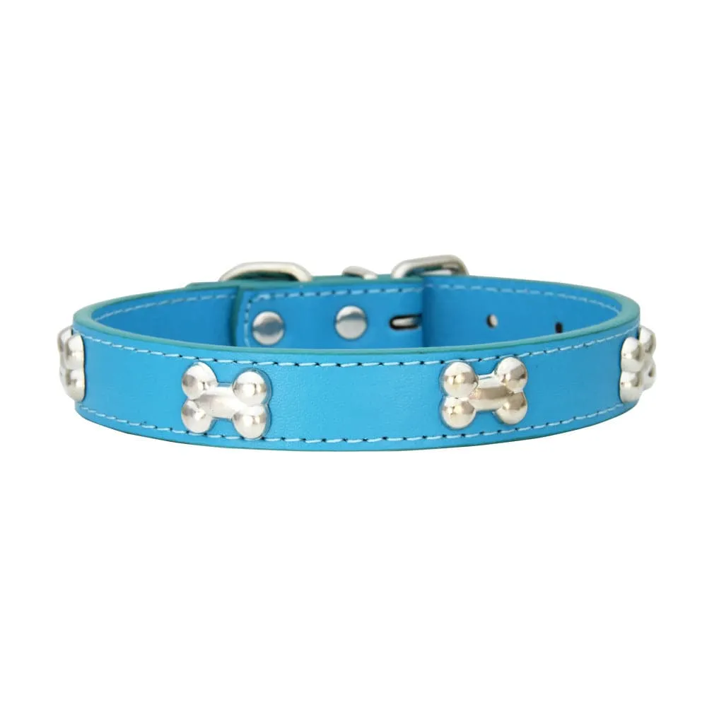 Product Pet Supplies Collar PU Leather Dog Leash Accessories