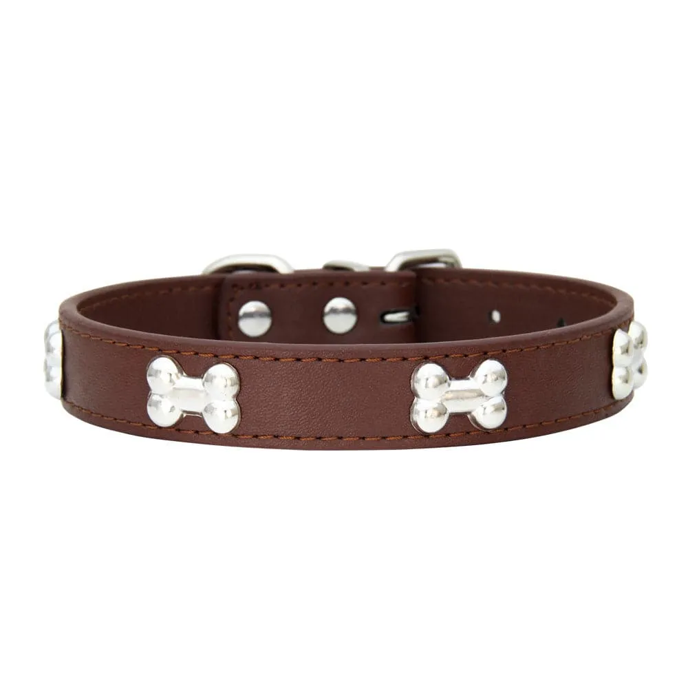 Product Pet Supplies Collar PU Leather Dog Leash Accessories