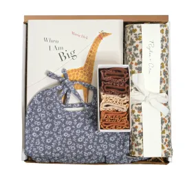 Quincy Mae Indigo Floral Gift Set