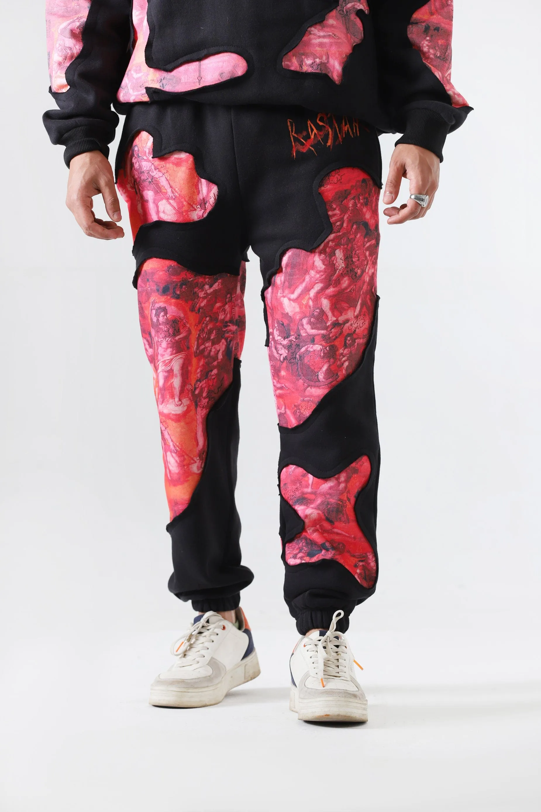 "A SCENE FROM THE ABYSS" SWEATPANTS