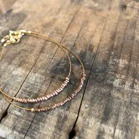 "Amador City" Copper Minimalist Bracelet