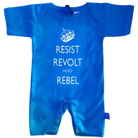 Resist, Revolt & Rebel Baby Romper