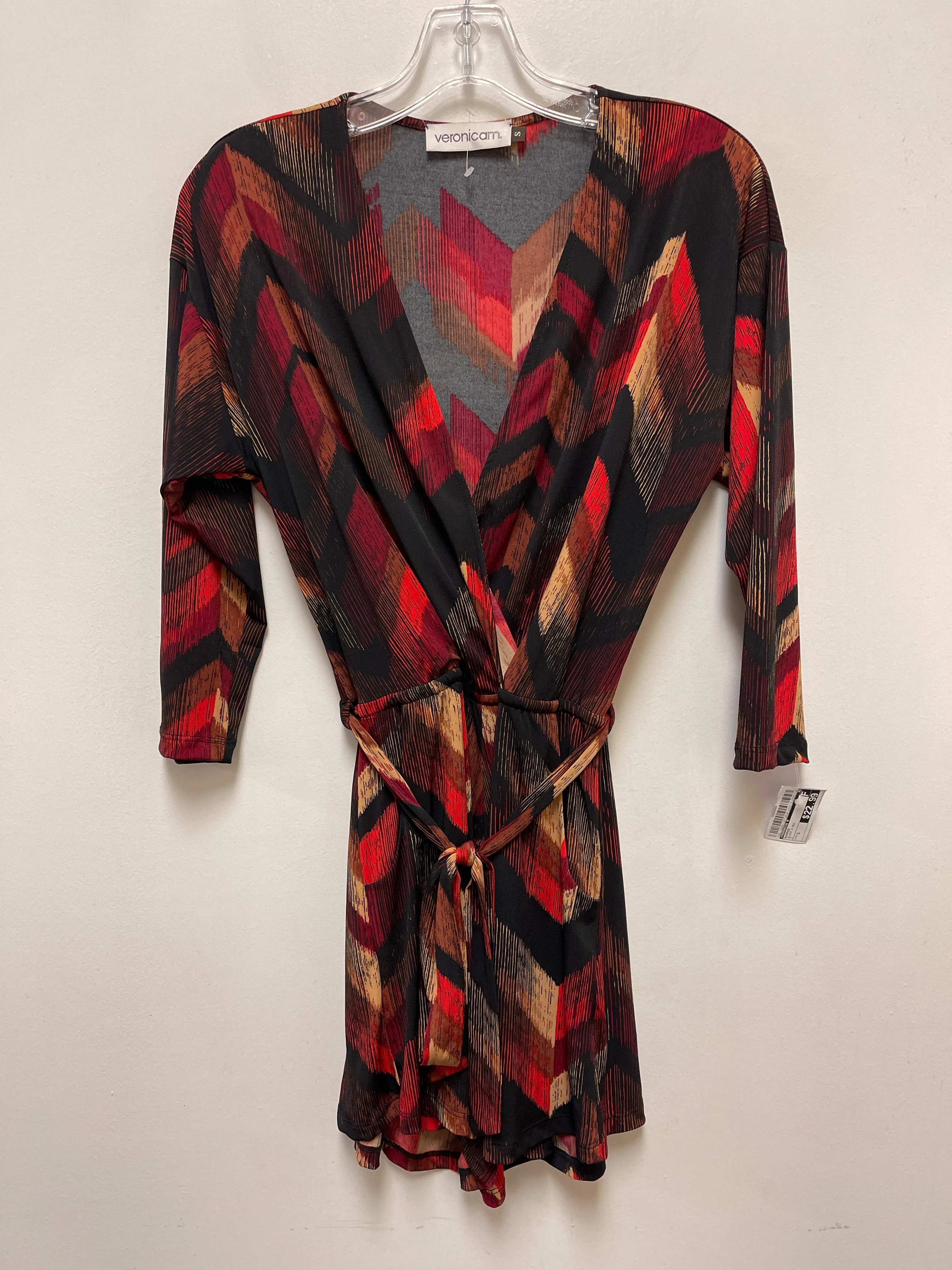 Romper By Veronica M In Black & Red, Size: S