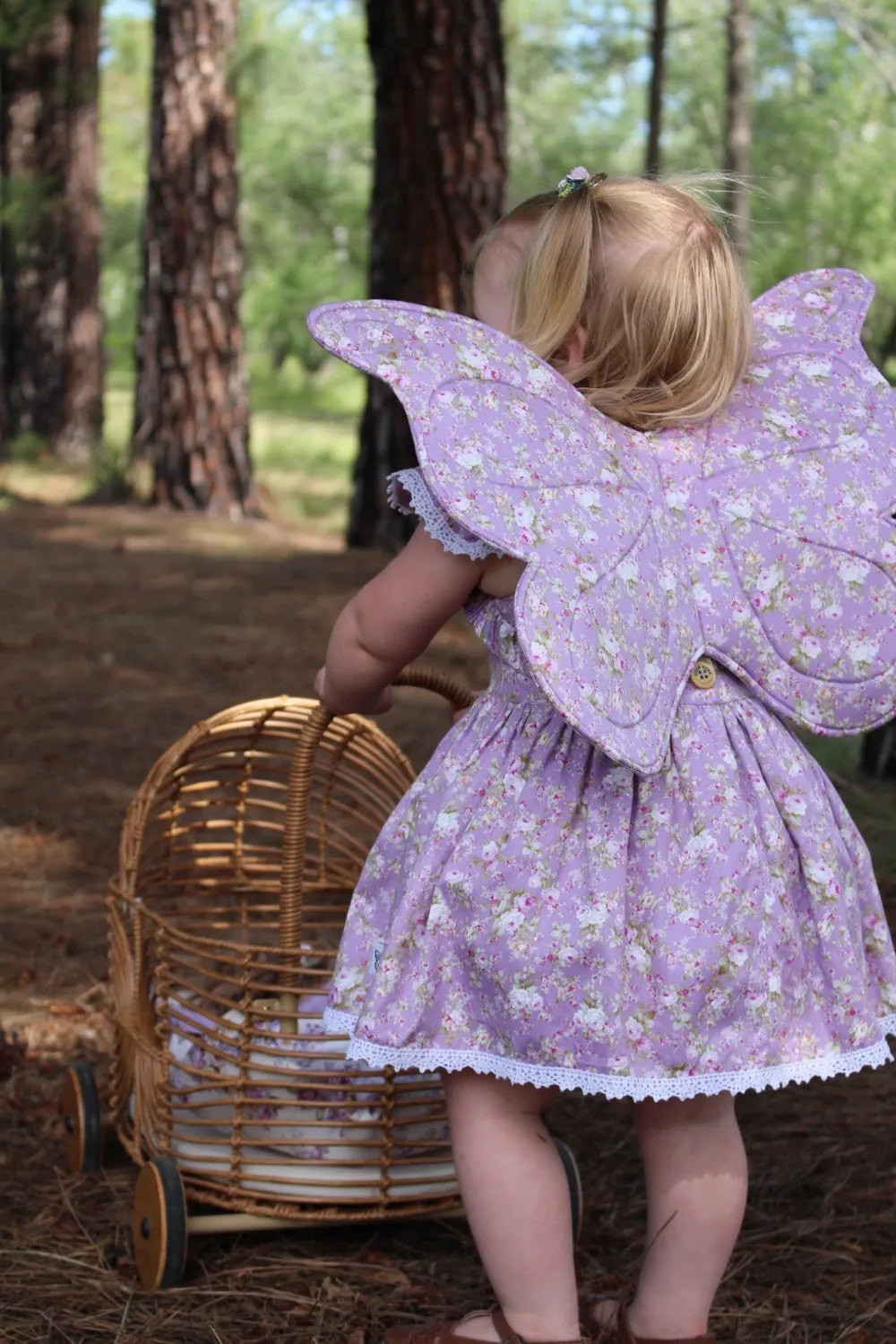 Romper Dress - Bella in Lavender