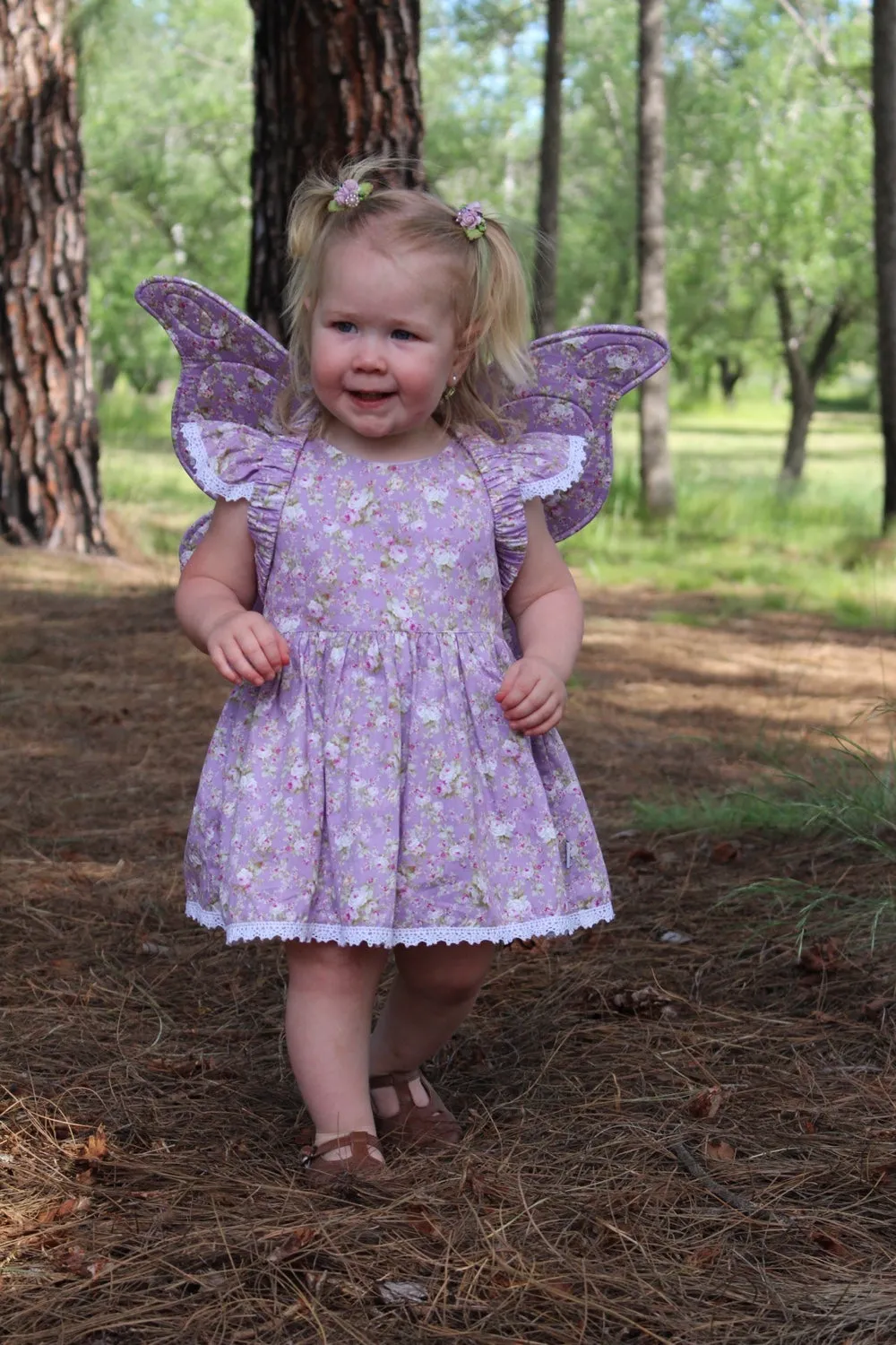 Romper Dress - Bella in Lavender