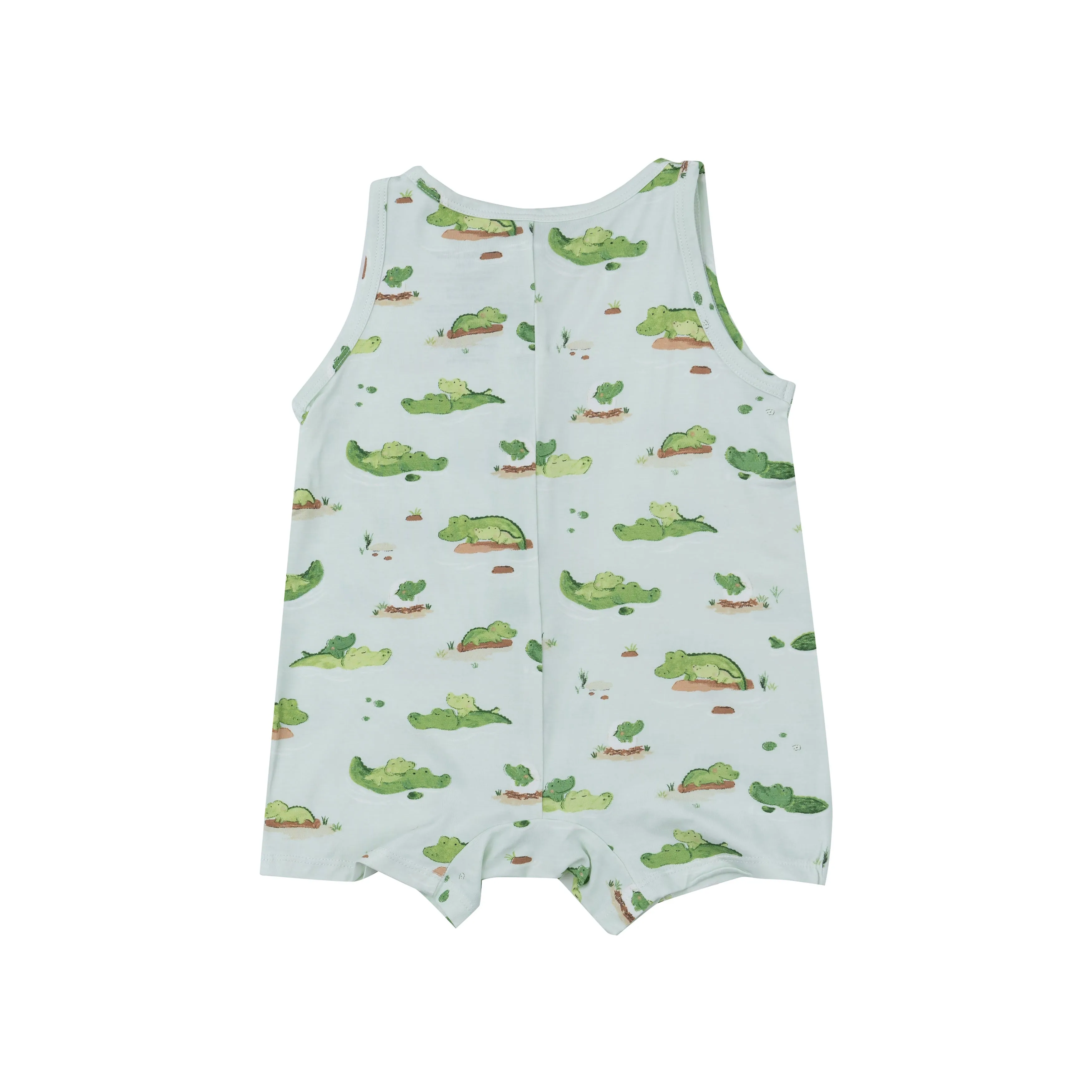 Shortie Romper - Alligators