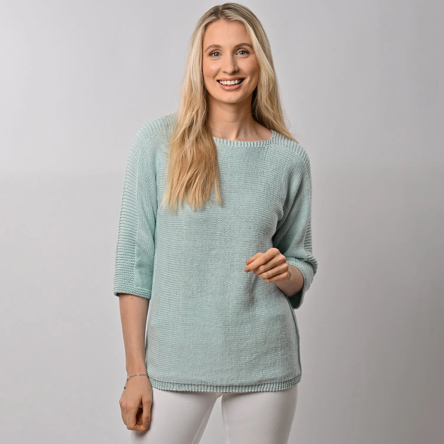 Spring Jumper Knitting Kit - Cotton Collection