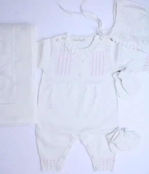 Stripe Baby Girl Set of 5