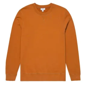 Sunspel Loopback Sweatshirt Cinnamon