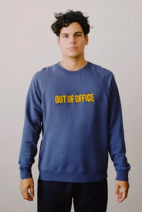 sweatshirt - out of office - blue